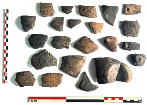 Fig. 10. Fragmente de ceramică din Cx5